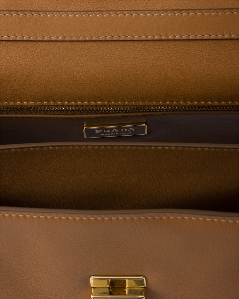 Prada Soft Sound Medium Leather Shoulder Bag - Image 5