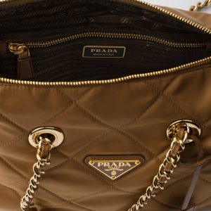 Prada Re-Edition 1995 Cha?ne Re-Nylon Tote Bag