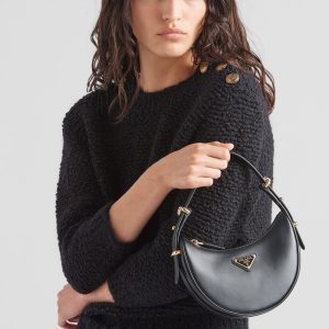 Prada Arqu?? Leather Mini Shoulder Bag