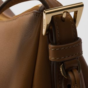 Prada Aim??e Medium Leather Shoulder Bag