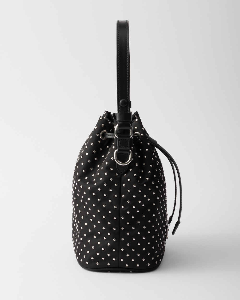 Re-Nylon Mini-Bag With Studs - Image 3
