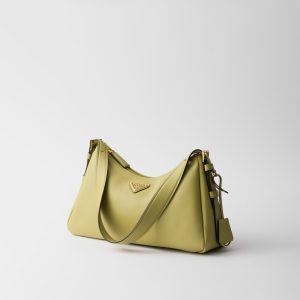 Prada Aim??e Medium Leather Shoulder Bag