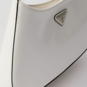Prada Cleo Brushed Leather Shoulder Bag