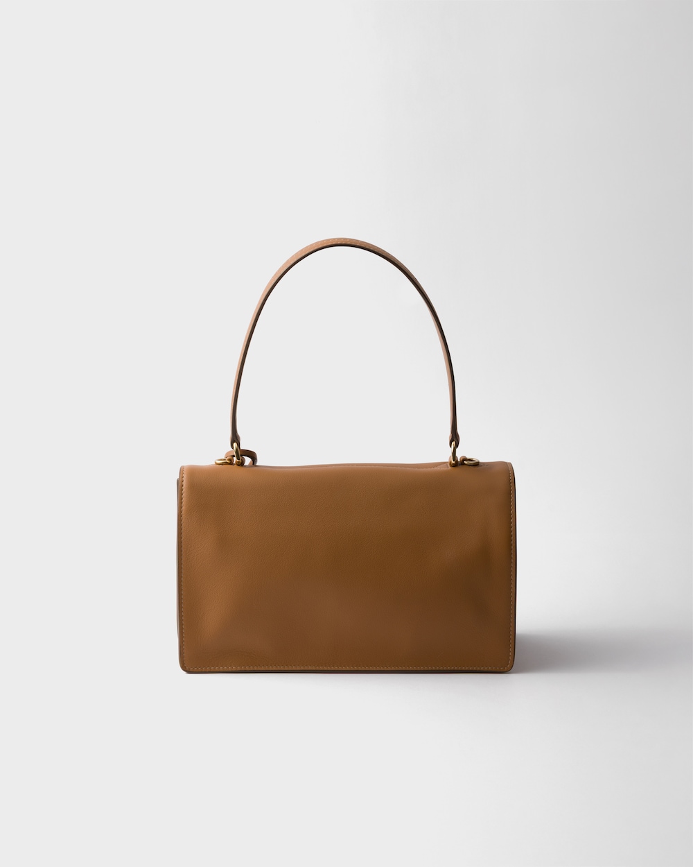 Prada Soft Sound Medium Leather Shoulder Bag