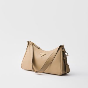 Prada Aim??e Medium Leather Shoulder Bag