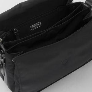 Medium Padded Re-Nylon Shoulder Bag