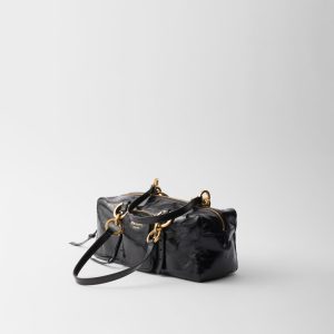 Prada Dangle Medium Leather Top-Handle Bag