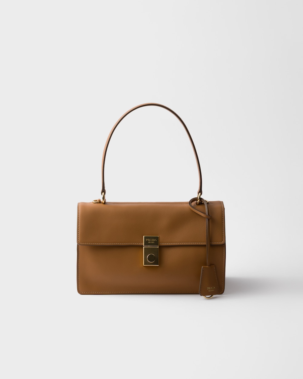 Prada Soft Sound Medium Leather Shoulder Bag - Image 3