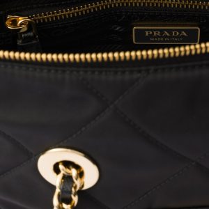 Prada Re-Edition 1995 Cha?ne Re-Nylon Tote Bag