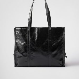 Prada Large Leather Tote Bag