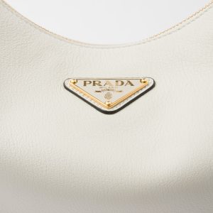 Prada Arqu?? Large Leather Shoulder Bag