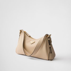 Prada Aim??e Medium Leather Shoulder Bag