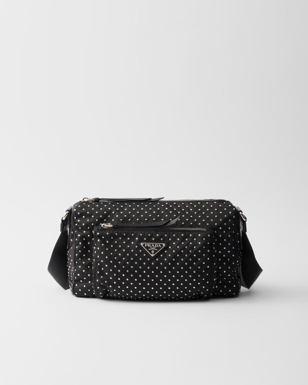 Re-Nylon Bag With Studs - Image 3
