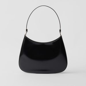 Prada Cleo Brushed Leather Shoulder Bag