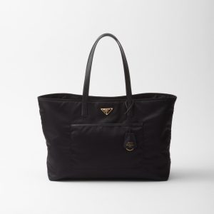 Prada Re-Edition 1978 Large Re-Nylon and Saffiano Leather Tote Bag