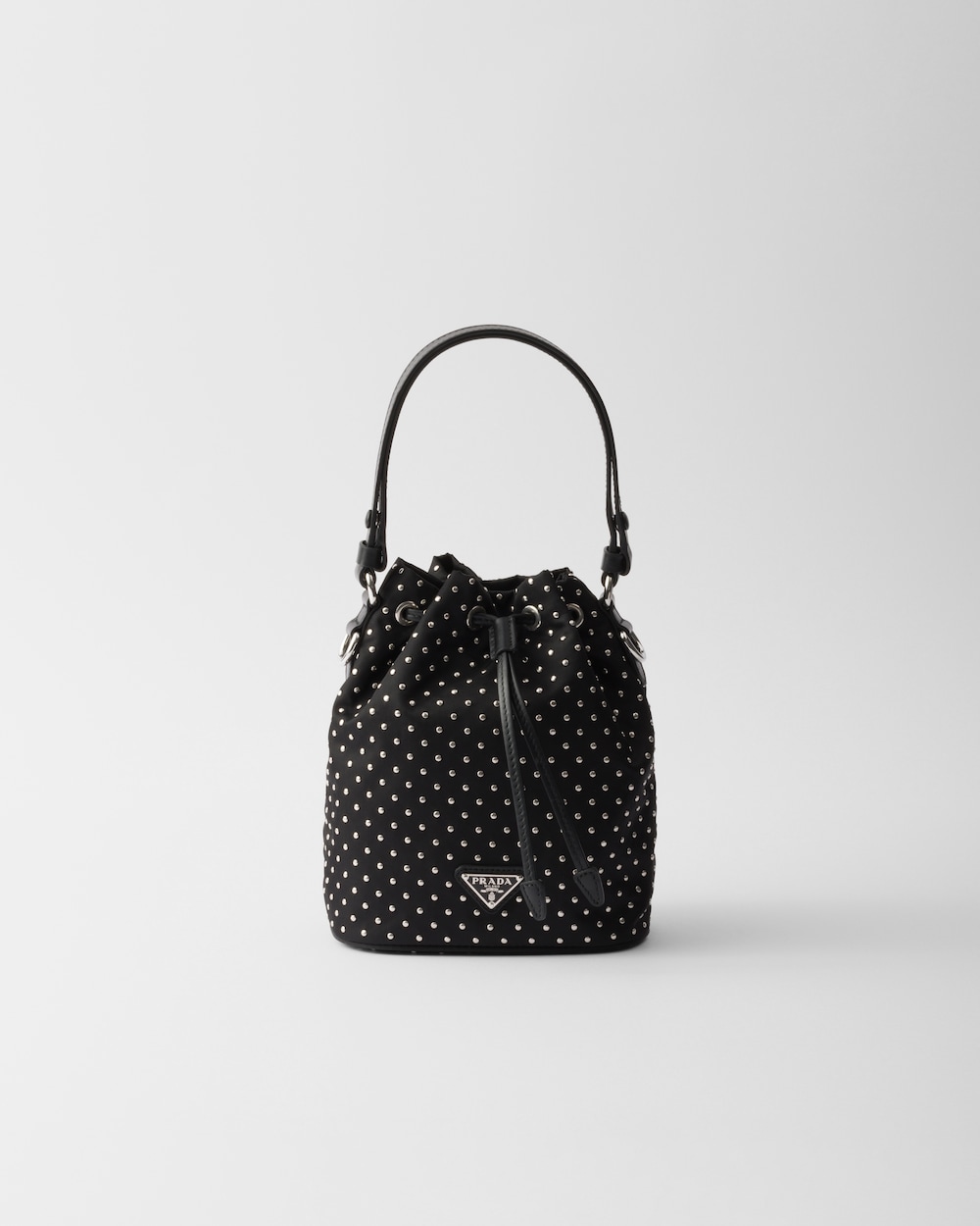 Re-Nylon Mini-Bag With Studs - Image 6