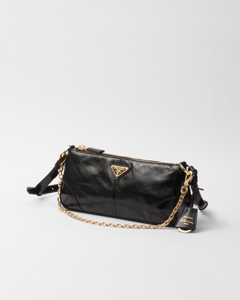 Prada Re-Edition 2002 Medium Leather Shoulder Bag - Image 5