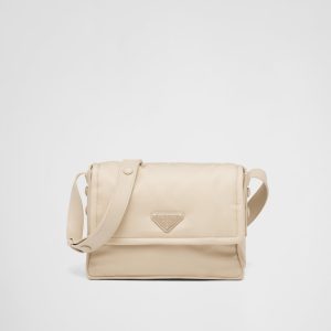 Small Padded Re-Nylon Shoulder Bag