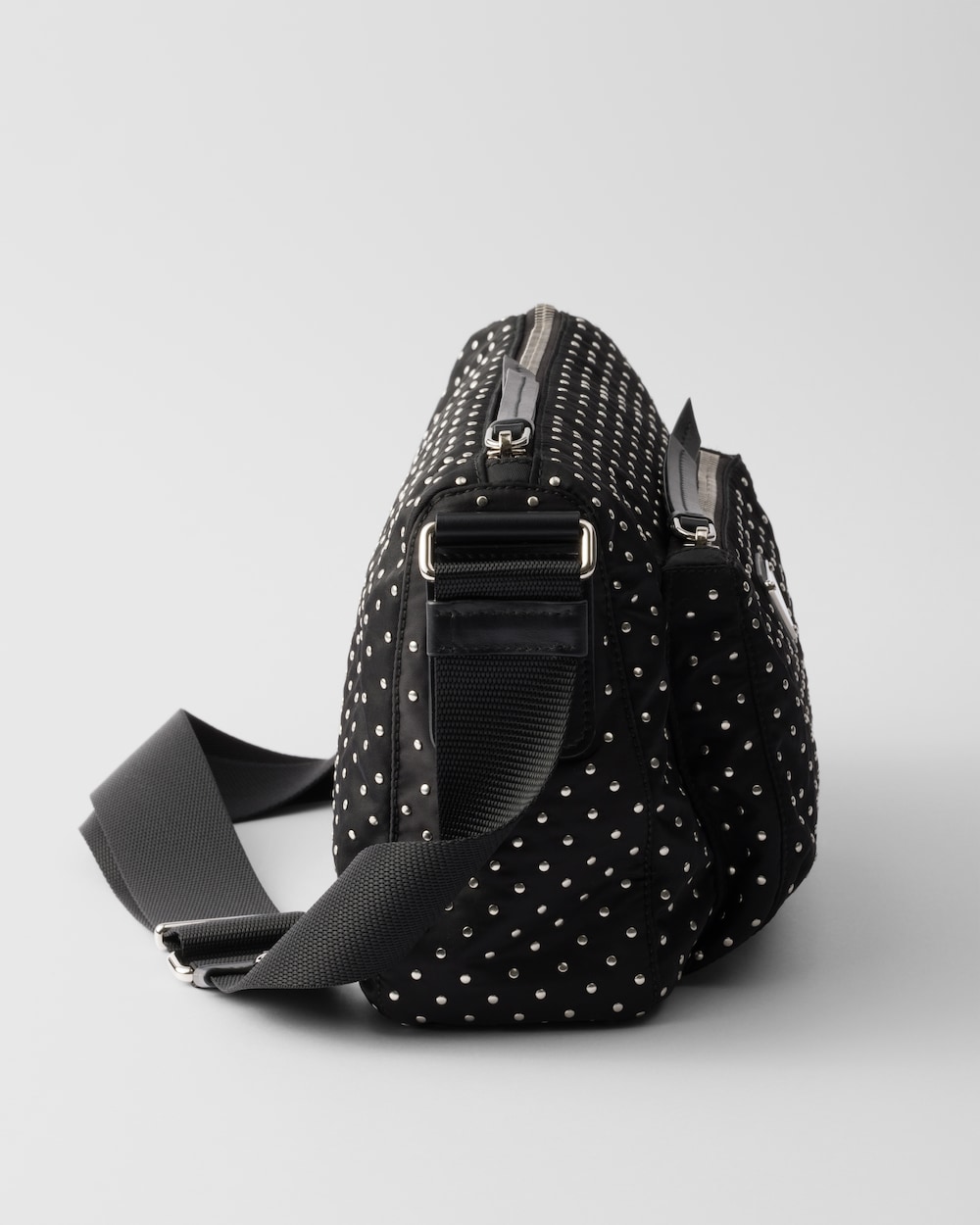 Re-Nylon Bag With Studs - Image 4