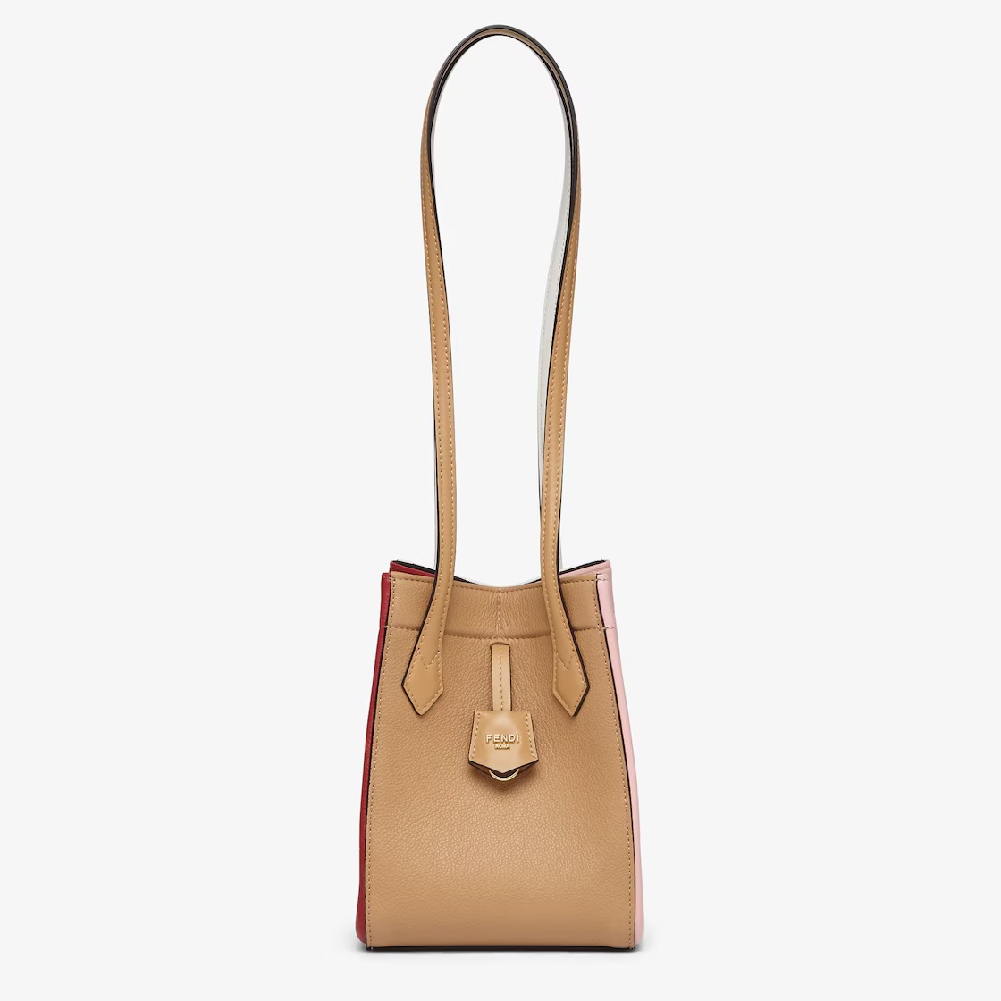 Fendi Origami Mini Multicolour Leather Mini Bag That Can Be Transformed - Image 7