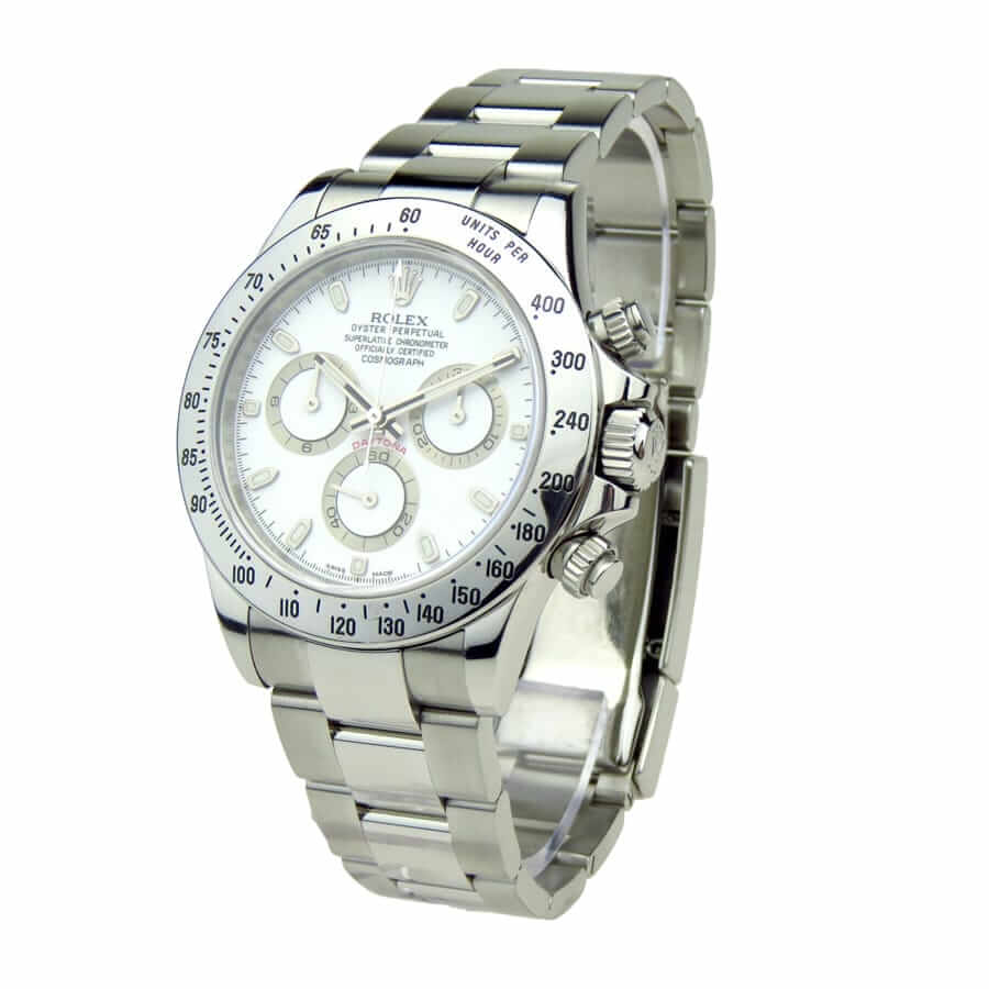 rolex-116520-white-dial-steel-left-replica