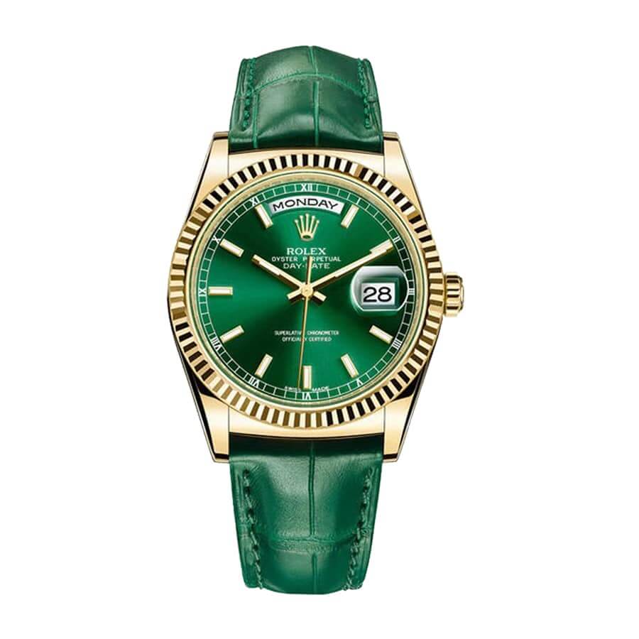 Rolex Day-Date 118138-0003 “Green Dial” Superior Replica - Image 5