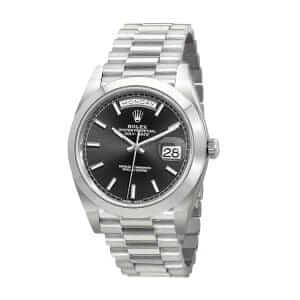 Rolex Day-Date 228206 "Black Diagonal Dial" Premium Copy 1:1 - Image 2
