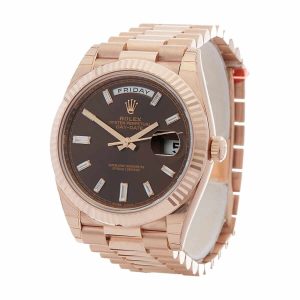 Rolex Day-Date 228235 “Chocolate Dial” Luxury Clone Quality