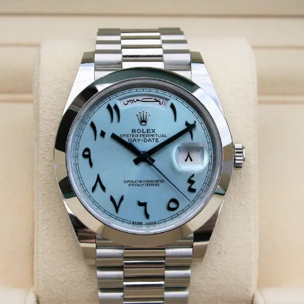 Rolex Day-Date 228206 "Ice Blue" First-Class Clone rolex day date