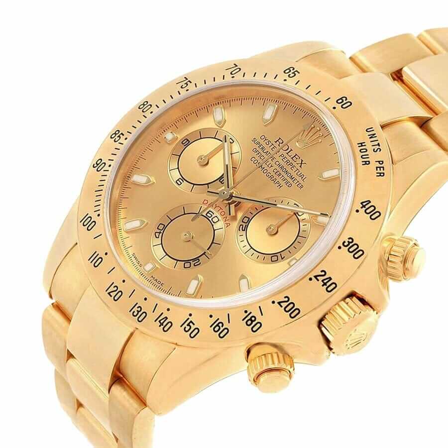 Rolex Cosmograph Daytona 116528 "Yellow Gold" Master Replica 1:1 - Image 3