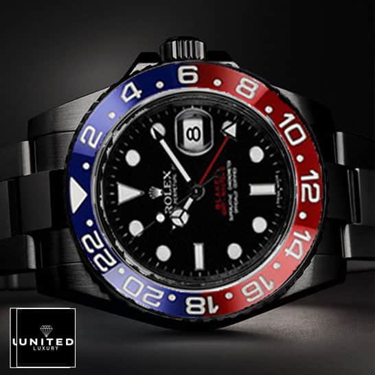 Rolex GMT-Master II 126710BLRO-0001 "Blaken Pepsi" Luxury Clone Quality unitedluxury rolex pepsi blaken black top Rolex Pepsi Black 126710BLRO-0001 Blue Red Bezel Replica